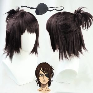 Hange Zoë Cosplay Wig & Eyepatch | Attack on Titan