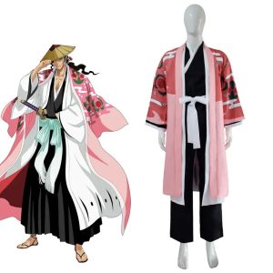 Shunsui Kyōraku Cosplay Costume – Bleach Anime