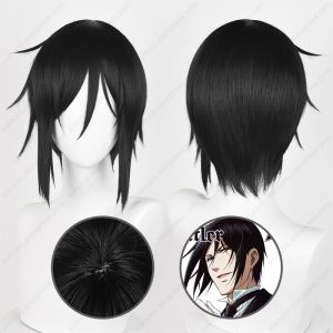 Sebastian Michaelis Cosplay Wig – Black Butler Anime Wig