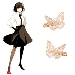 Akiko Yosano Butterfly Hairpin Cosplay – Bungō Stray Dogs Accessory
