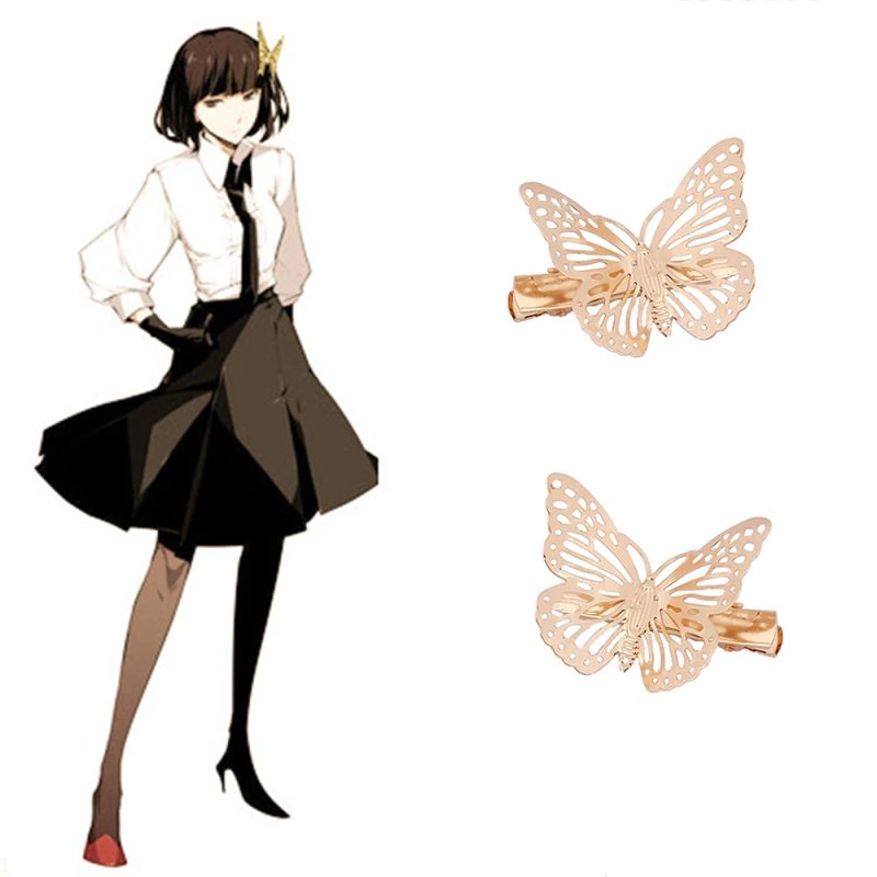 Akiko Yosano Butterfly Hairpin Cosplay – Bungō Stray Dogs Accessory