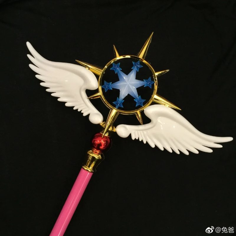Sakura Kinomoto Magic Wand Cosplay – Cardcaptor Sakura Iconic Staff - Image 2