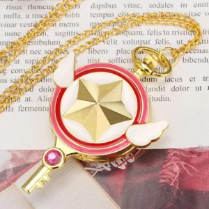 Sakura Kinomoto Cosplay Watch – Cardcaptor Sakura Gold Accessory