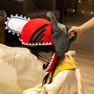 Denji Plush Mask – Chainsaw Man Cosplay Mask