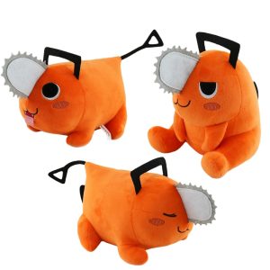 Pochita Plush Keychain – Chainsaw Man Cosplay Keychain
