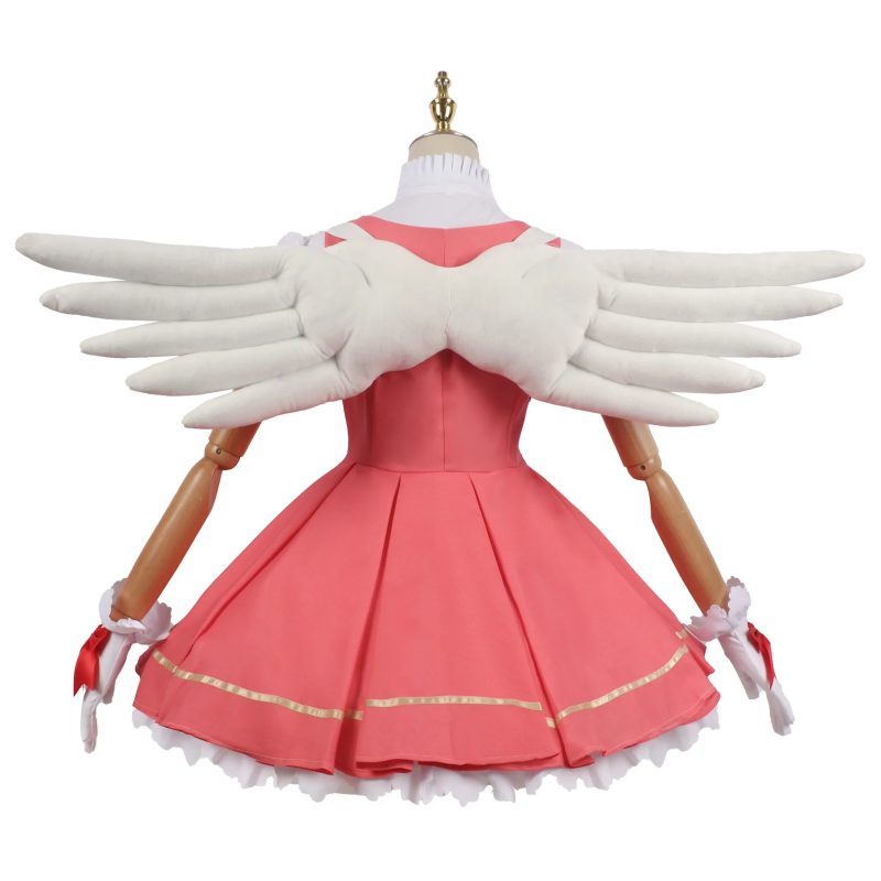 Sakura Kinomoto Cosplay Costume – Cardcaptor Sakura Magical Girl Outfit - Image 2