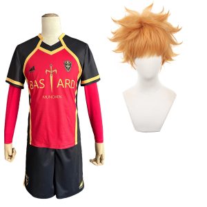Cosplay Kunigami Rensuke - Blue Lock Anime Costume