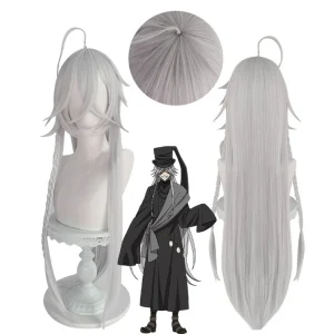 Undertaker Cosplay Wig – Black Butler Anime Wig for Cosplay