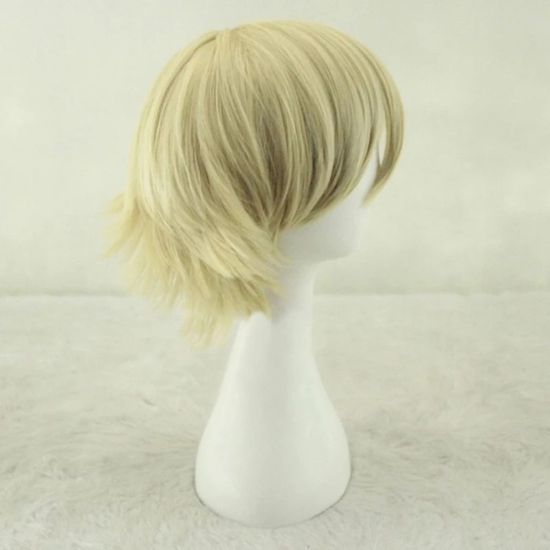 Kisuke Urahara Cosplay Wig – Bleach Anime Wig for Men & Women - Image 3