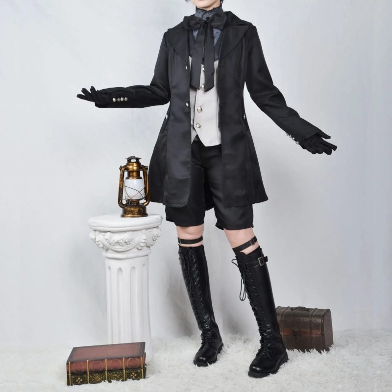 Ciel Phantomhive Cosplay Costume – Black Butler Suit for Men & Women - Image 2