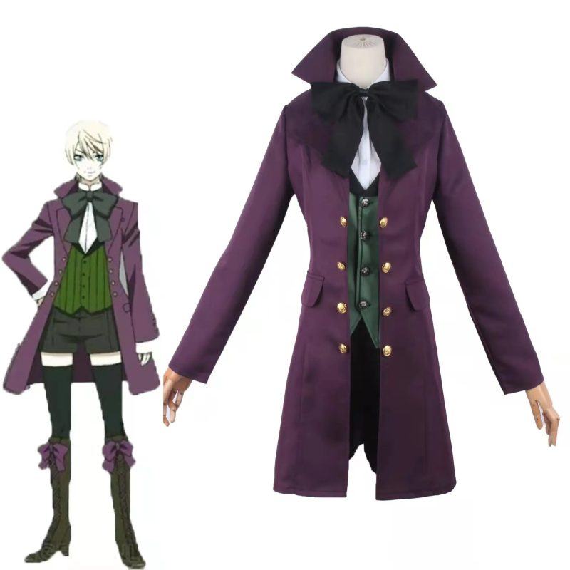 Alois Trancy Cosplay Costume – Black Butler Suit for Men & Women - Image 2