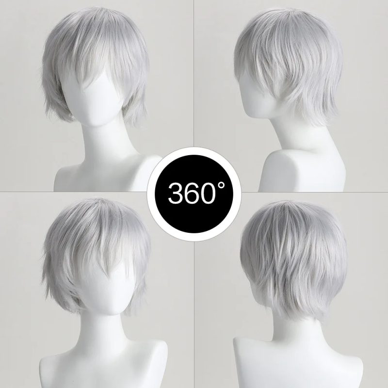 Kaneki Ken Cosplay Wig Tokyo Ghoul - Image 4