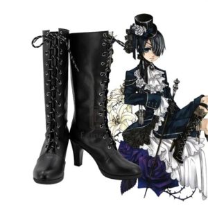 Ciel Phantomhive Boots – Black Butler Cosplay Footwear