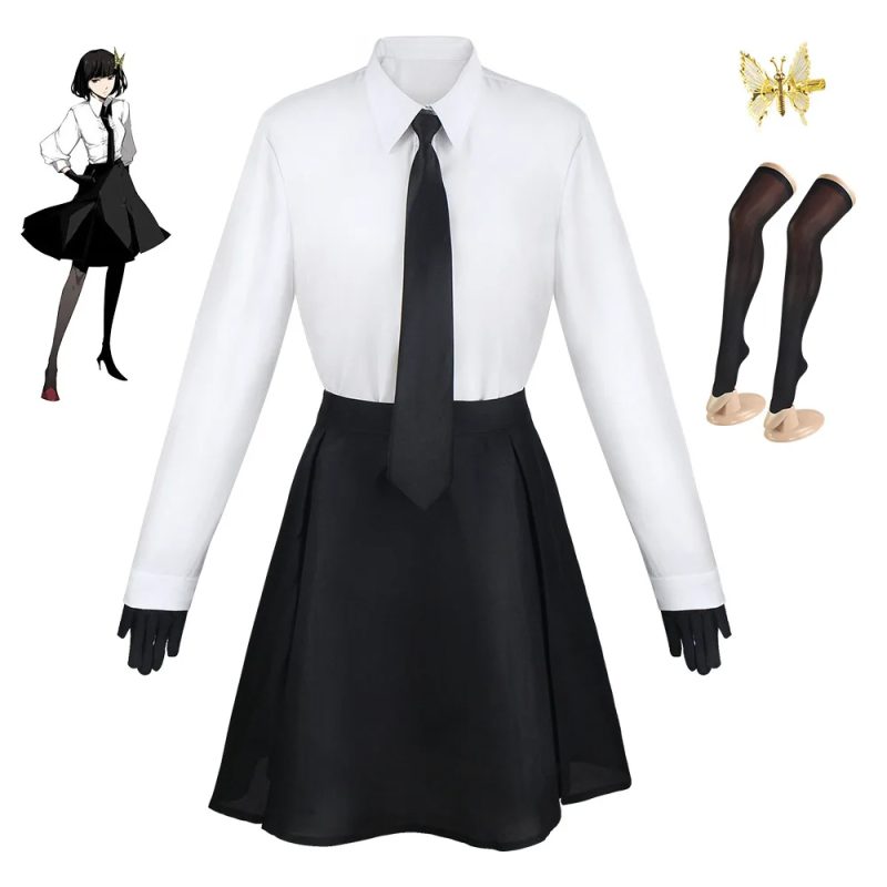 Akiko Yosano Cosplay from Bungō Stray Dogs – Premium Quality Costume Set - Image 3