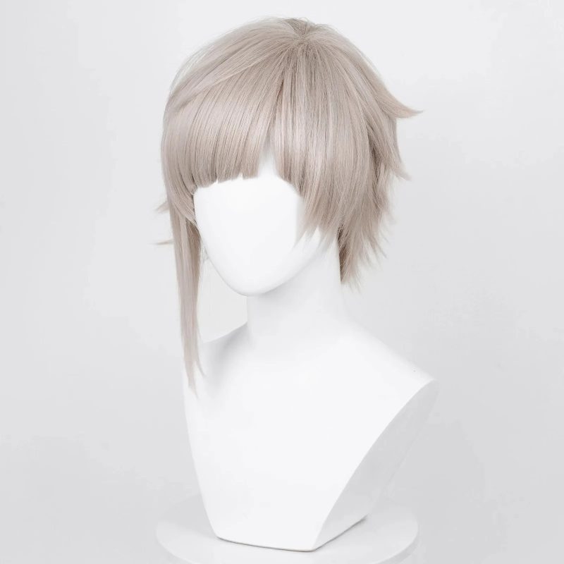 Atsushi Nakajima Cosplay Wig – Bungō Stray Dogs Premium White Wig - Image 2