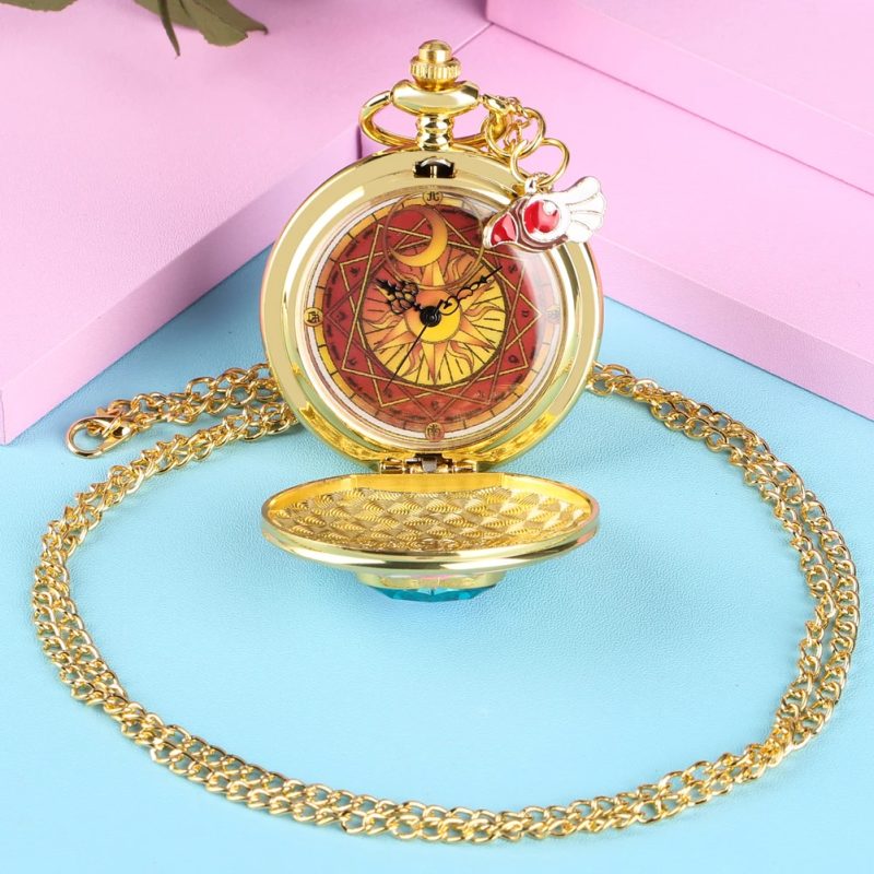 Sakura Kinomoto Cosplay Watch – Cardcaptor Sakura Golden Accessory - Image 2