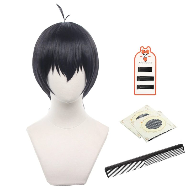 Blue Lock Cosplay – Rin Itoshi Wig - Image 5