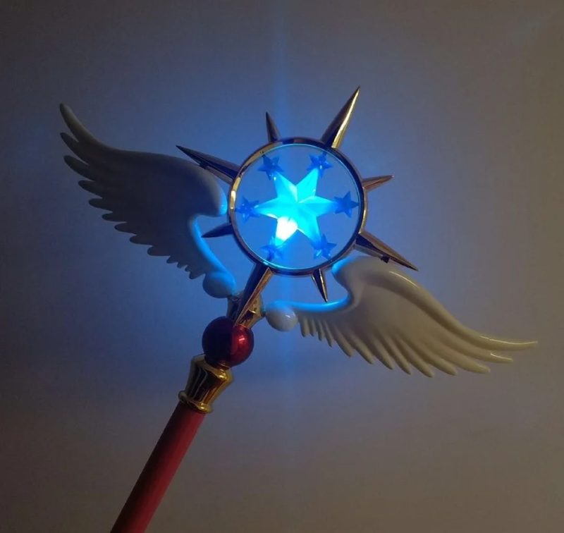 Sakura Kinomoto Magic Wand Cosplay – Cardcaptor Sakura Iconic Staff - Image 3