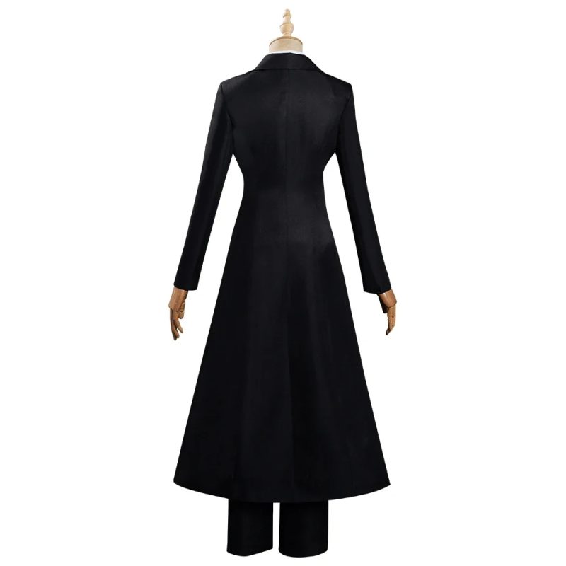 Makima Cosplay Costume – Chainsaw Man Manga Black & White Suit - Image 2