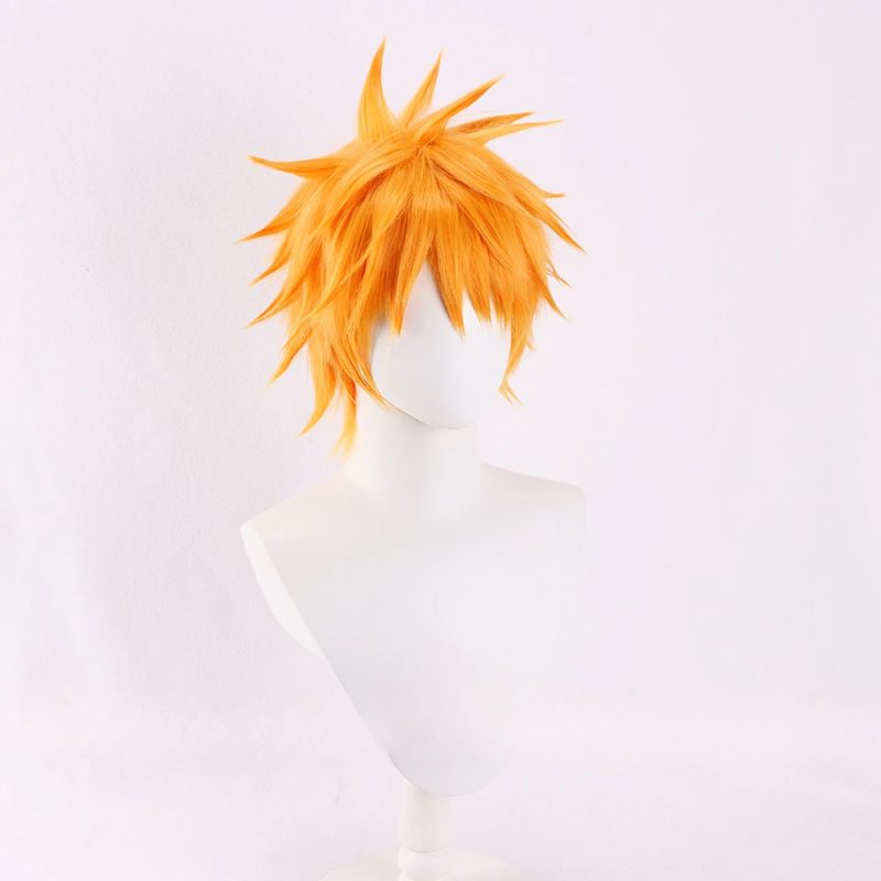 Ichigo Kurosaki Cosplay Wig – Bleach Anime Wig - Image 4