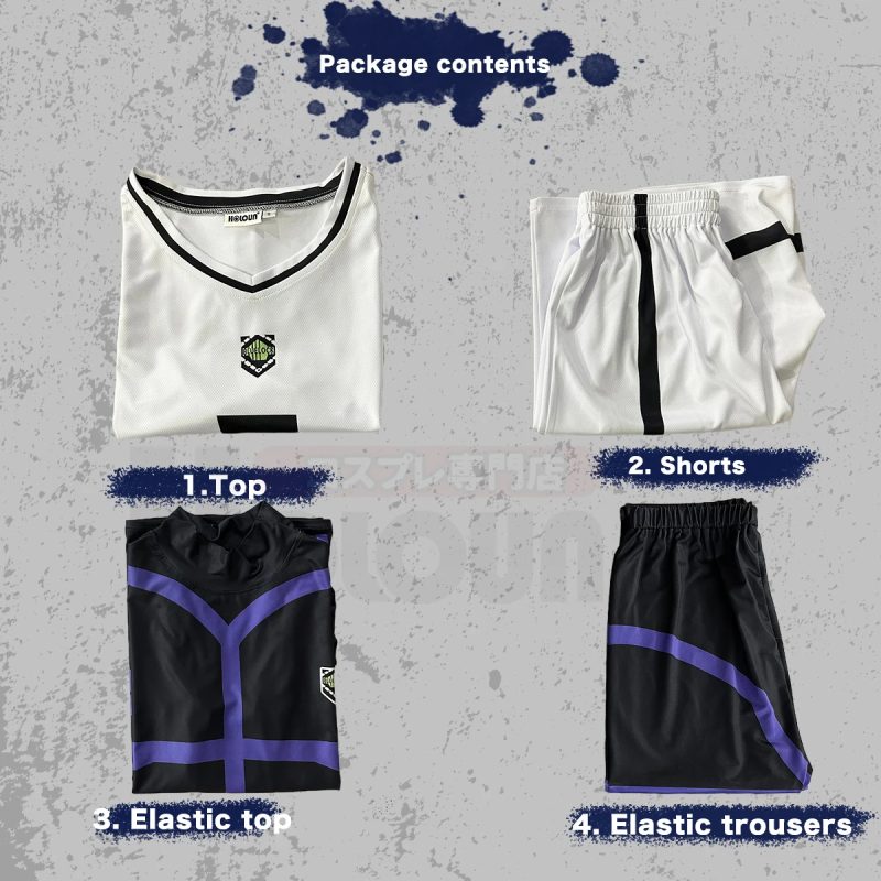 Yoichi Isagi Cosplay - Blue Lock Anime Jersey - Image 3