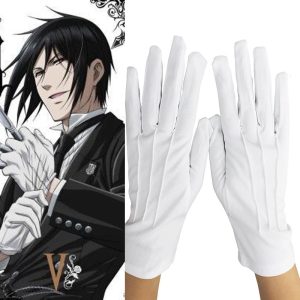 Sebastian Michaelis Gloves – Black Butler Cosplay Gloves
