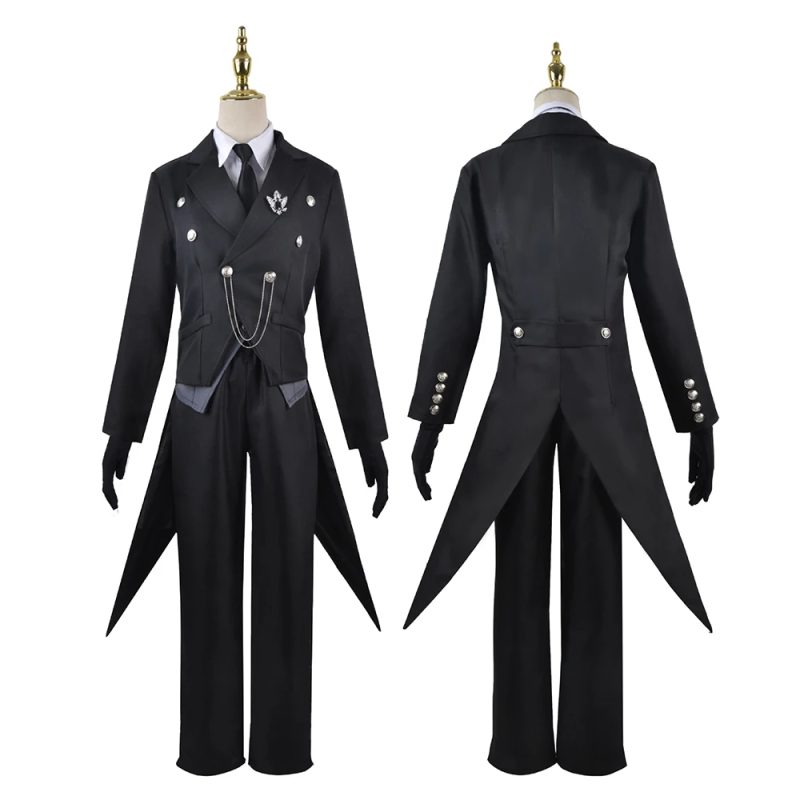 Sebastian Michaelis Cosplay Costume – Black Butler Suit for Men & Women - Image 2