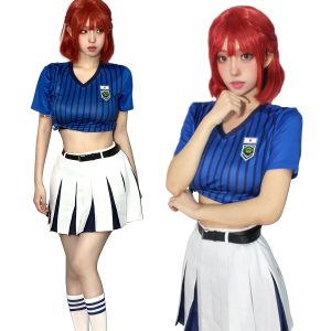 Cosplay Anri Teieri - Blue Lock Anime Costume