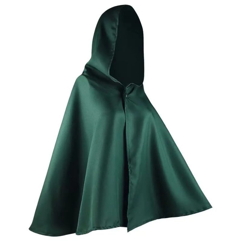 Shingeki no Kyojin Cosplay Cape | Premium Attack on Titan Green Cloak - Image 4