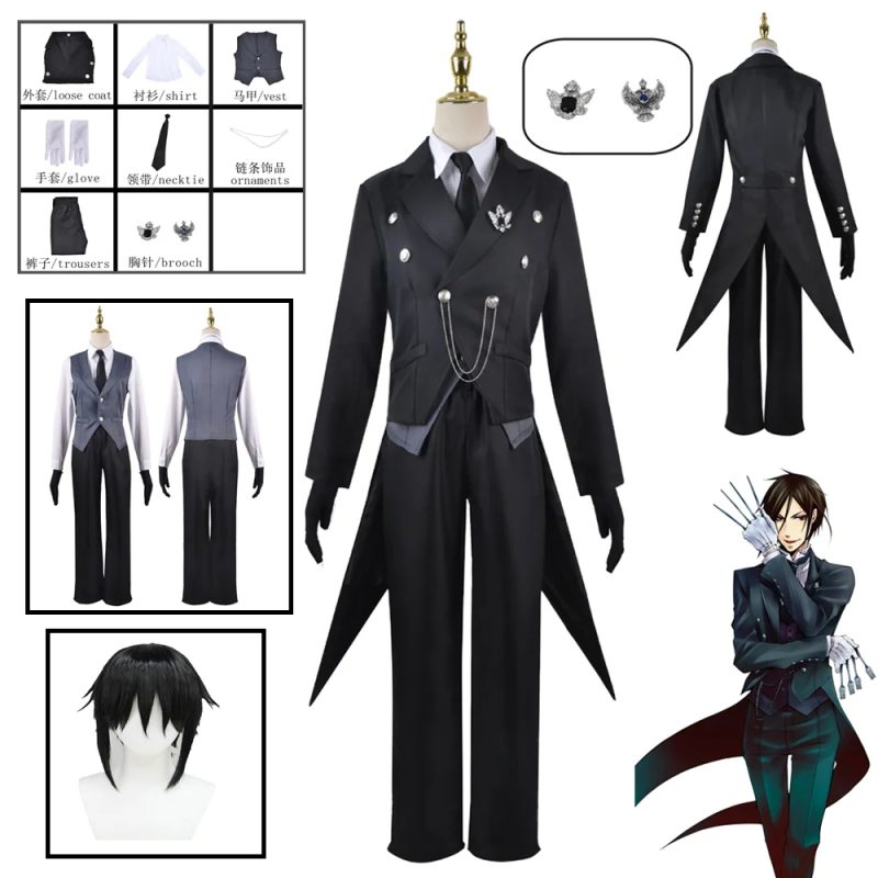 Sebastian Michaelis Cosplay Official Black Butler