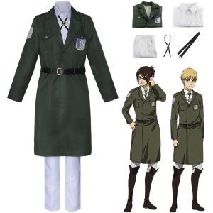 Armin Arlert & Hange Zoë Cosplay Costume | Attack on Titan