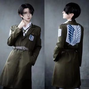 Levi Ackerman Cosplay Costume | Attack on Titan Cosplay