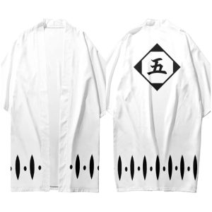 Kimono Aizen Sousuke – Bleach Cosplay Kimono