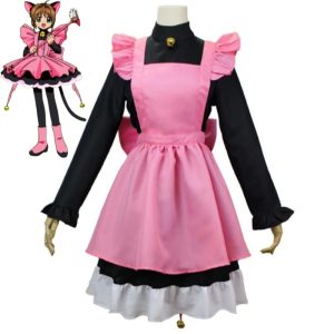 Sakura Kinomoto Cosplay Dress – Cardcaptor Sakura Magical Outfit