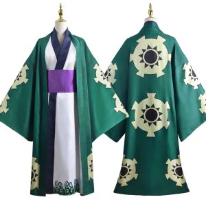 Roronoa Zoro Wano Cosplay Costume
