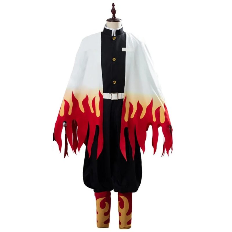 Cosplay Demon Slayer Costume Kyojuro Rengoku - Image 2